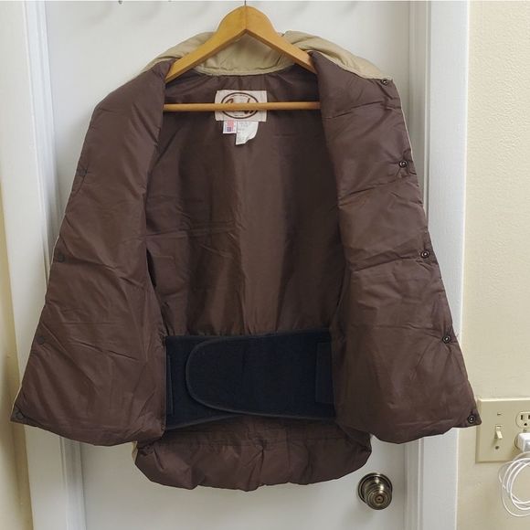 🤩New with tags Rare Vintage Comfy USA puffer down vest sizes S and M - Picture 4 of 12
